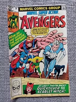 Buy Marvel Super Action Featuring The Avengers Vol 1 #36 • 6.35£