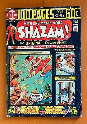 Buy Shazam #14 - 100 Page Giant (DC 1974) VG Bronze Age Comic. • 14.50£