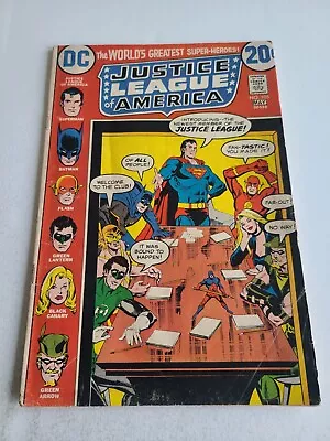 Buy Justice League Of America 105, DC 1973, Elongated Man Joins JLA, FINE 6.0 • 8.04£