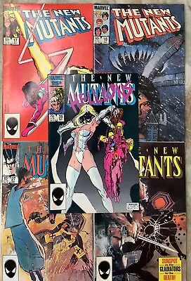 Buy The New Mutants 17, 18, 27, 29, 39 Marvel 1984-86 Comic Books • 15.88£