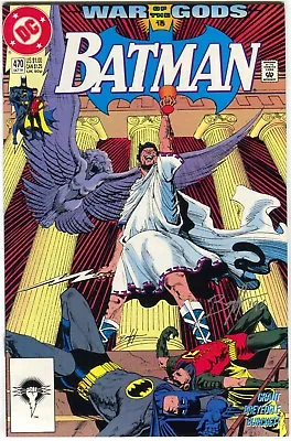 Buy Batman 470 DC 1991 NM Signed Norm Breyfogle Robin War Of The Gods • 15.81£