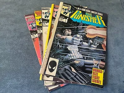 Buy The Punisher #1-5 1986 Marvel Comics Complete Limited Series Mike Zeck Low Grade • 31.97£