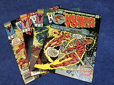 Buy The Human Torch #1, Sept 1974, Also #2-4 Saga Of The Original Human Torch 1990 • 31.87£