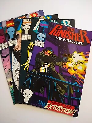 Buy THE PUNISHER Vol.2 Issues #53-56 Marvel Comics / 4 Book Bundle / Oct 1991 • 8£