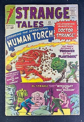 Buy Strange Tales (1951) #121 VG (4.0) Human Torch Doctor Strange Jack Kirby • 32.13£