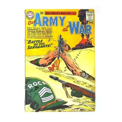 Buy Our Army At War (1952 Series) #128 In Very Good Minus Condition. DC Comics [a  • 72.57£