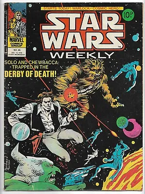Buy Star Wars Weekly #45 VG (1978) Marvel Comics UK • 4.25£
