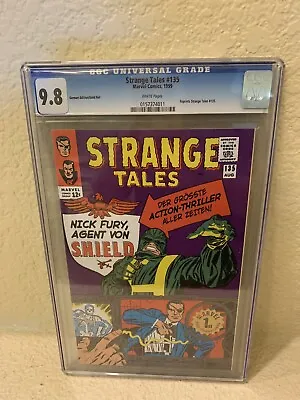 Buy Marvel Comics 1999 Strange Tales #135 CGC 9.8 German Edition/Gold Foil 60th Ann • 198.68£
