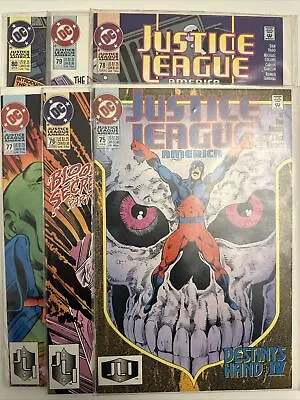 Buy 6 X DC Comics - Justice League Of America Issues #75 #76 #77 #78 #79 #80 • 4.99£