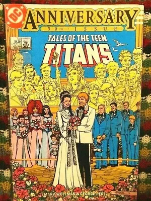 Buy Tales Of The Teen Titans,#50th Anniversary Issue,1985 DC Comics,Vintage • 4.50£