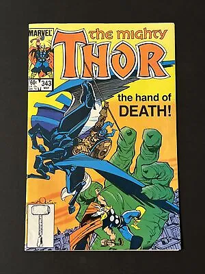 Buy The Mighty Thor #343 VF- 1984 Marvel Comics • 6.31£