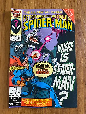 Buy Peter Parker The Spectacular Spider-man #117 - Marvel Comics - 1986 • 3.95£