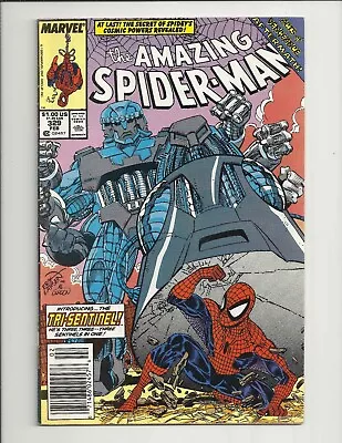 Buy Amazing Spider-Man #329  Marvel Comics (1990) *VF* NEWSSTAND 1st Tri-Sentinel • 5.56£