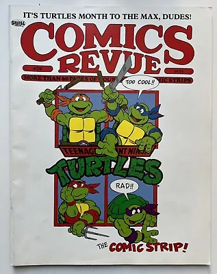 Buy Comics Revue #58 TMNT Teenage Mutant Ninja Turtles Rare 1991 FN+ • 13.43£