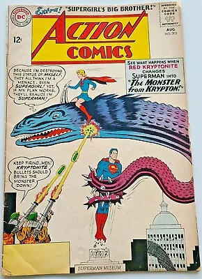 Buy Action Comics #303  5.0  Vg/f   The Monster From Krypton!  1963 • 14.39£