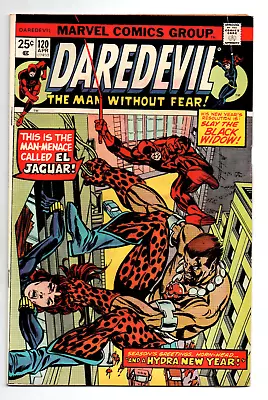 Buy Daredevil #120 - Black Widow - 1975 - FN • 11.99£