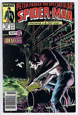 Buy Peter Parker, Spectacular Spider-Man #131 Marvel 1987 Kraven's Last Hunt! PART 3 • 15.77£