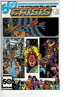 Buy Crisis On Infinite Earths #11 (1986) Comic 1ST APP GHOST PEREZ DC VF/NM • 10.39£