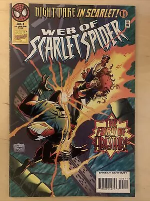 Buy Web Of Scarlet Spider #3, Marvel Comics, January 1996, NM • 4.60£