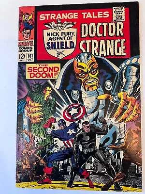 Buy Strange Tales #161 F/VF Marvel Cover Art Jim Steranko  • 43.31£