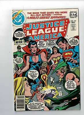 Buy DC Comics Justice League Of America No. 161 December 1978 12p Cover Price • 4.24£