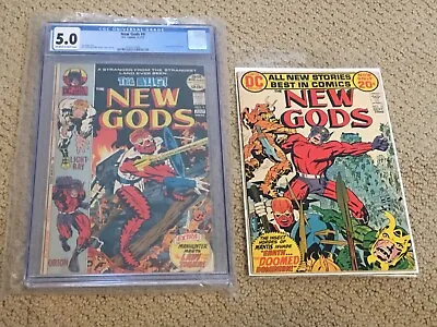 Buy New Gods 9 CGC 5.0 OW/White Pages (1st App Of Forager) + Extra • 59.24£