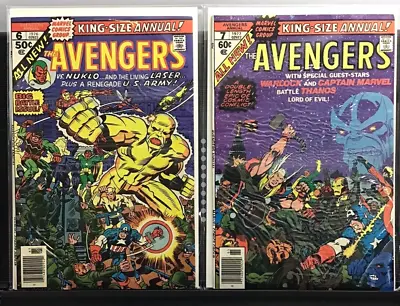 Buy Avengers Annual 6-23 COMPLETE RUN Marvel 1976 Lot Of 18 Key 7 10 21 HIGH GRADE • 198.68£