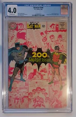Buy Cgc 4.0. Dc Batman #200 1968. Neal Adams. Joker App. • 144.95£