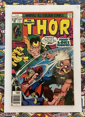 Buy Thor #264 - Oct 1977 - Loki Appearance! - Vfn (8.0) Pence Copy! • 8.99£