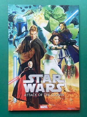 Buy Star Wars Episode II Attack Of The Clones Hardcover NM (Marvel '16) Graph. Novel • 19.99£