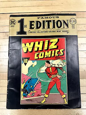 Buy Whiz Comics #1 Famous 1st Edition F-4 (DC 1974) 1st App Of Captain Marvel! • 30.98£