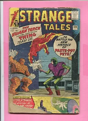 Buy Strange Tales # 124 - Human Torch & Thing Vs.paste Pot Pete - Dr.strange - Ditko • 8.99£