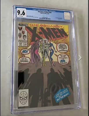 Buy Uncanny X-men #244 Cgc Graded 9.6 1st Appearance Of Jubilee White Pages • 114.81£