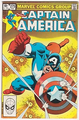 Buy The Captain America 275 And 276 From 1982 1st Appearance Of The New Baron Zemo • 18£