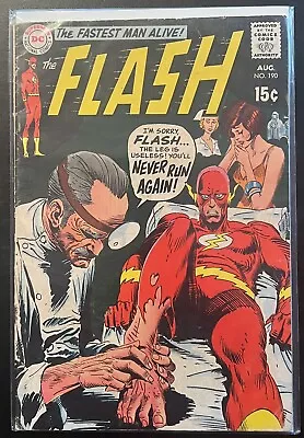 Buy Flash #190 JOE KUBERT, ROSS ANDRU, MIKE ESPOSITO Silver Age DC 1969 VG Boarded • 15.28£