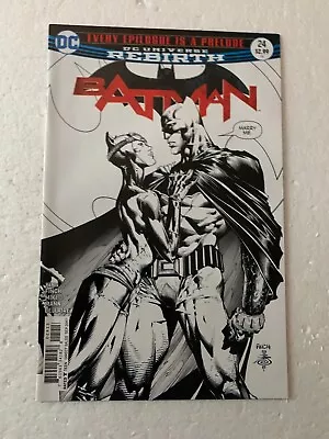 Buy Batman #24 Nm 3rd Third Print Sketch Variant - Dc Comics 2016 • 7.14£