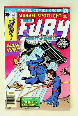Buy Marvel Spotlight #31 Nick Fury Agent Of Shield (Dec 1976, Marvel) - Very Fine • 7.10£