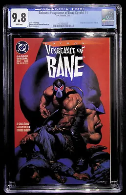 Buy Batman: Vengeance Of Bane #1 Glenn Fabry Cover CGC 9.8 - First Bane • 395.15£