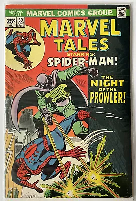 Buy Marvel Tales #59 REPRINT AMAZING SPIDER MAN #78 1st. Appearance The Prowler FN+ • 25£