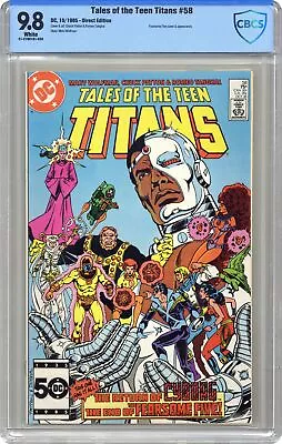 Buy New Teen Titans #58 CBCS 9.8 1985 21-2760181-020 • 77.52£