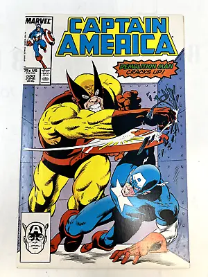 Buy Marvel Comics - Captain America #330 June 1987 1st Appearance Night-Shift (VF) • 6.39£