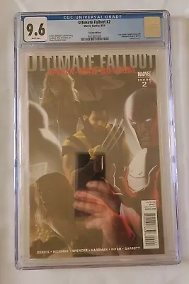 Buy Ultimate Fallout #2: CGC 9.6, Rare 1:25 Djurdjevic Variant, WHITE Pages • 111.96£