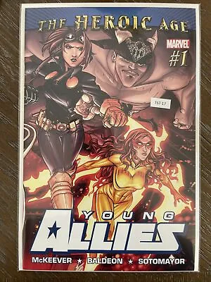 Buy The Heroic Age Young Allies #1 Marvel Comic Book High Grade 9.6. Ts7-17 • 7.90£