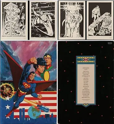Buy SUPERMAN 400 PORTFOLIO (16 Plates) 1984 NM KIRBY CHAYKIN MOEBIUS WRIGHTSON DITKO • 434.83£