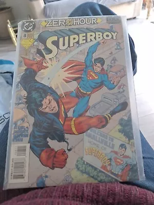 Buy  SUPERBOY #8 DC Comic  ZERO HOUR - GRAPHIC NOVEL • 1.99£