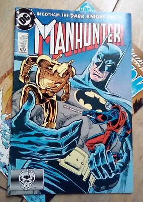 Buy Manhunter 17 1989 VF+ DC Comics John Ostrander Batman - P&P Discounts • 0.99£