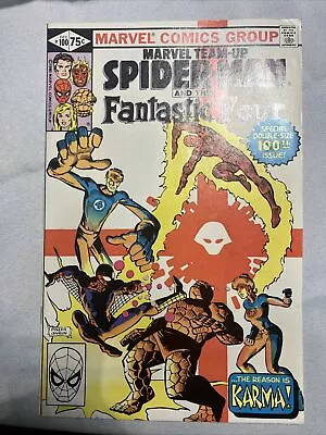 Buy Marvel Team-Up  #100 Featuring Spider-Man And The Fantastic Four 1st App Karma • 23.98£
