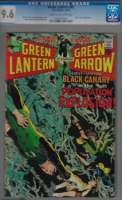 Buy Green Lantern #81- Cgc 9.6 Mint  Neal Adams Dc - 1970 Green Lantern/green Arrow • 386.61£