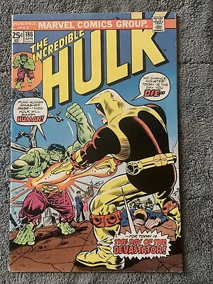 Buy Marvel Comics The Incredible Hulk #186 • 7.92£