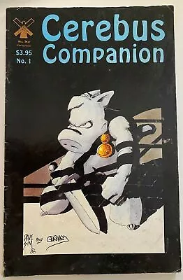 Buy CEREBUS COMPANION 1 / English Comics / 6.0 FN + / 1993 • 5.43£